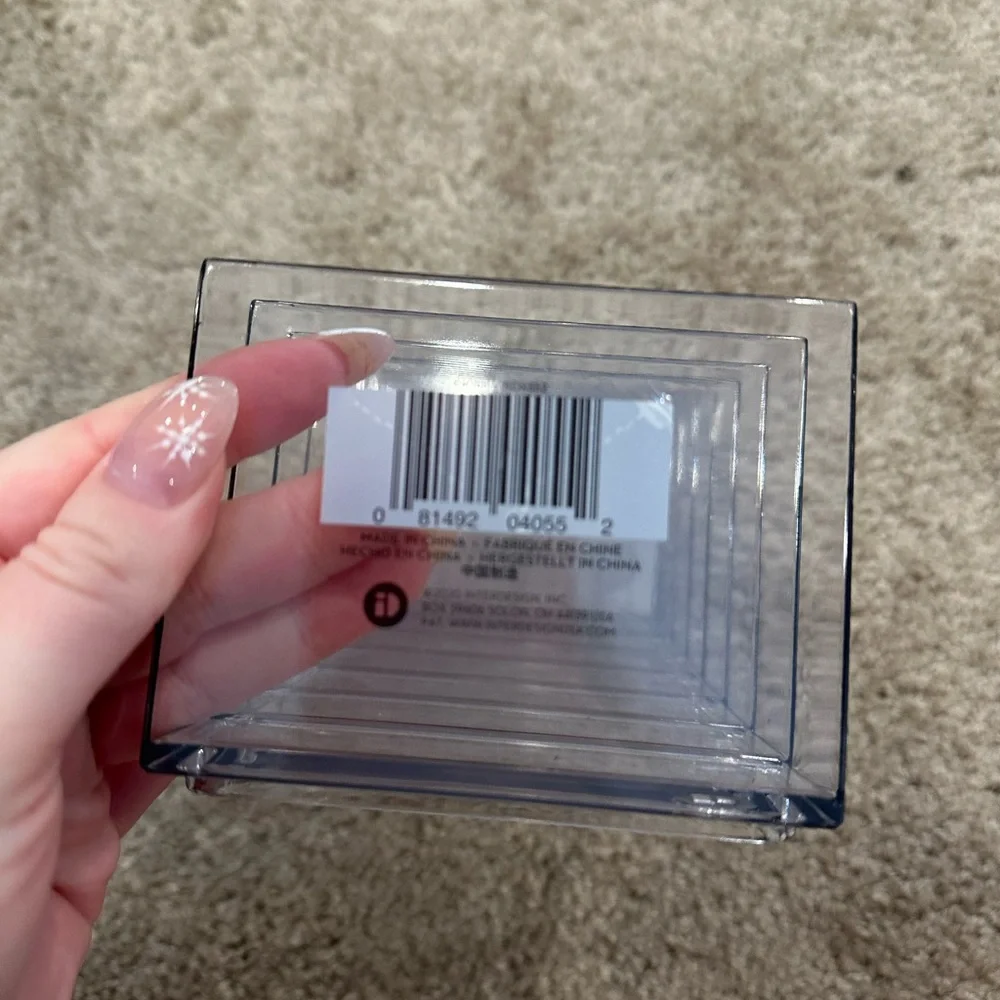 Acrylic Makeup Organizer